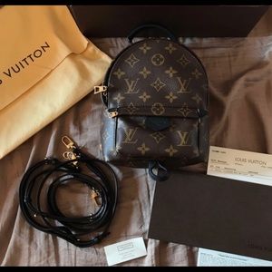 Louis Vuitton plam spring book bag 100% authentic